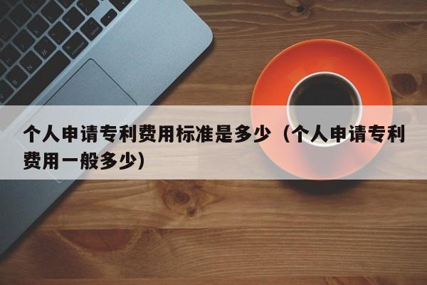 个人申请专利费用标准是多少（个人申请专利费用一般多少）